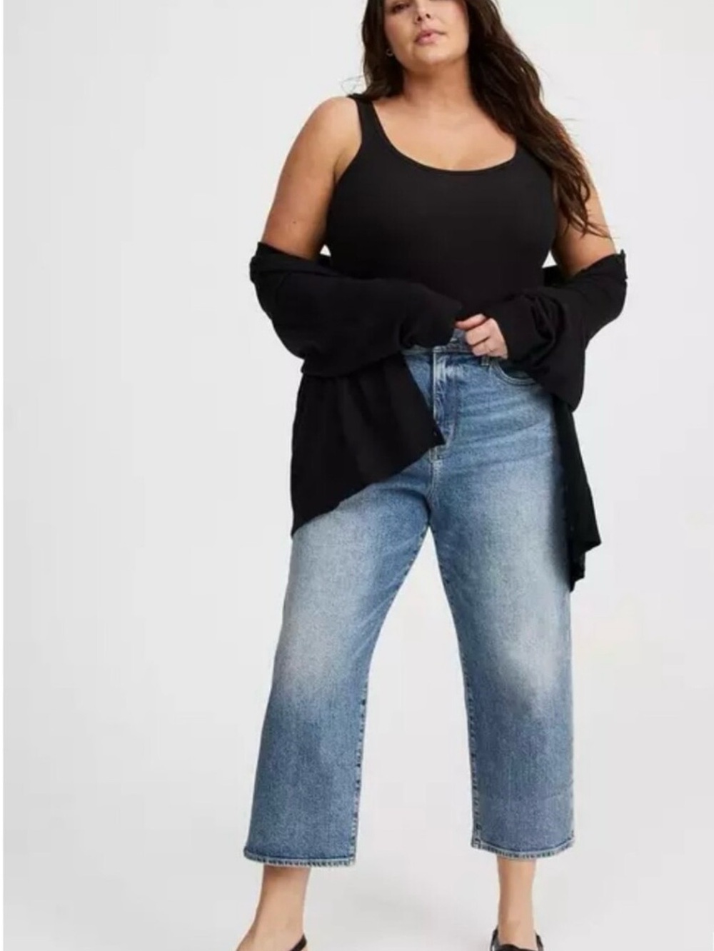 Torrid Size 20 High Rise Ankle Crop Jeans